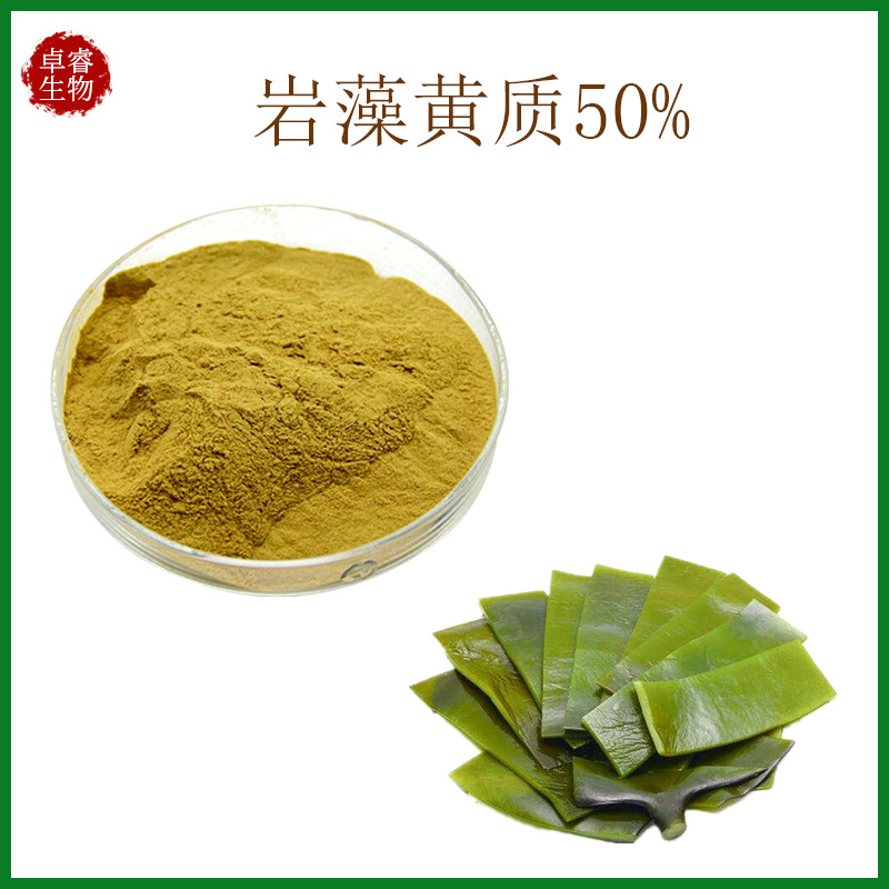 现货岩藻黄质50% 褐藻提取物 厂家海带提取物