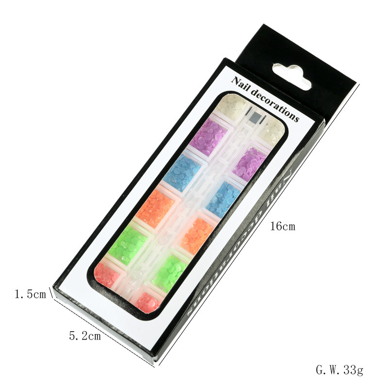 Fingermaid manicure mariposa redonda esquina luminosa, mariposa de caja larga esquina redonda ultrafina esquina luminosa