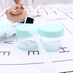 面霜乳液分裝瓶泡紙膜小瓶子 旅行便攜擰蓋面膜泡瓶+面膜棒 20g