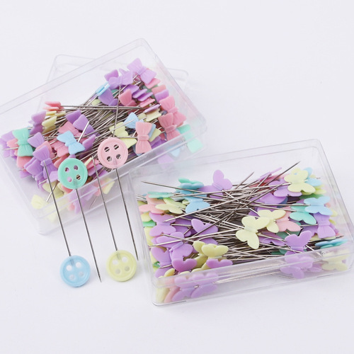 Dichu Fabric Pearl Ceramic Pin Fixing Pin Stainless Steel Pearlescent Pin Positioning Pin Wholesale