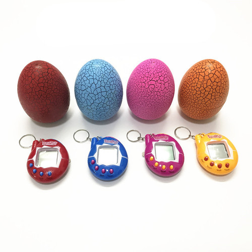 Electronic pet machine cracked egg electronic development game machine tumbler egg toy foreign trade Amazon cross-border