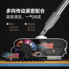 Wholesale new hand push sweeper household lazy broom dustpan mop all-in-one sweeping and mopping two-in-one artifact