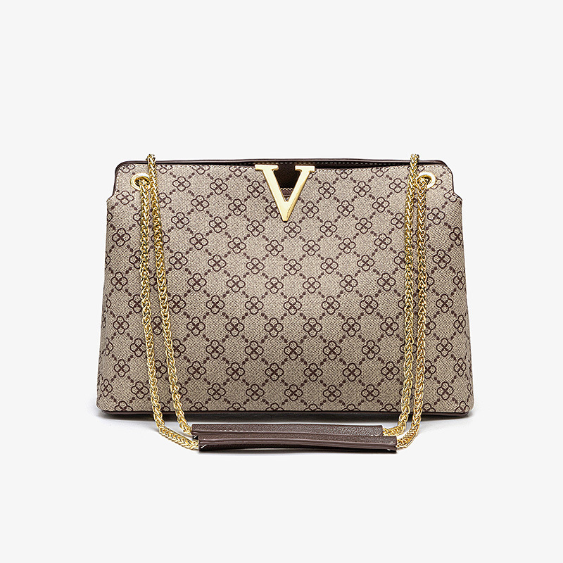 2023 Spring/summer New Fashion Easy to Wear Print Underarm Bag Fashion Flu One Shoulder Crossbody Bag Chain Handbag for Women_voghion.com