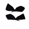 Demi-season black brand hairgrip with bow, hair accessory, Korean style, internet celebrity