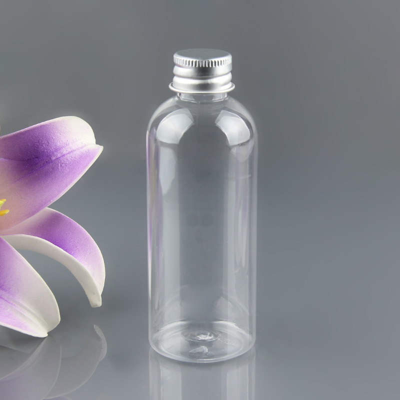100ml pet铝盖瓶 精油分装瓶 旅游套装 化妆品包装 纯露瓶 乳液瓶