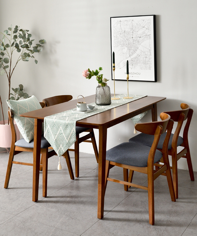 Decorative Jacquard Table Flag