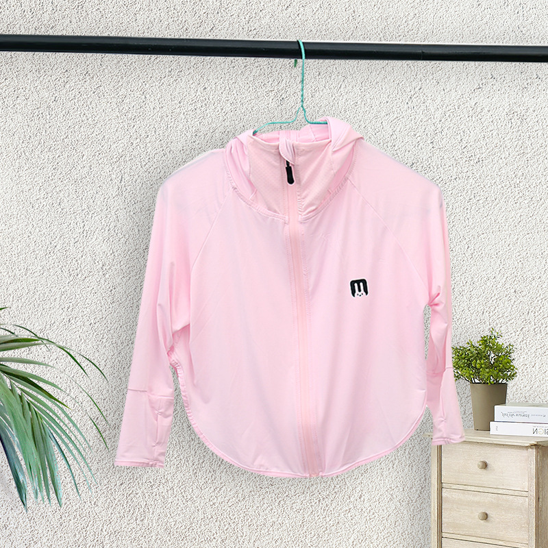 Japan aibitoo Children&#39;s sun protection clothing summer ventilation Thin section Parenting Sunscreen children Sunscreen Windbreaker