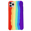 Apple, iphone14, silica gel rainbow phone case, fall protection, 12promax, 11promax