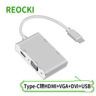 type-c�Dhdmi+vga+dvi+usb�ĺ�һ�D�Q�� usb3.1 to hub�D�Ӿ�