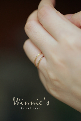 wish hot sale 925 sterling silver plated with 14k gold manufacturer wholesale foreign trade style very simple basic style stacking ring