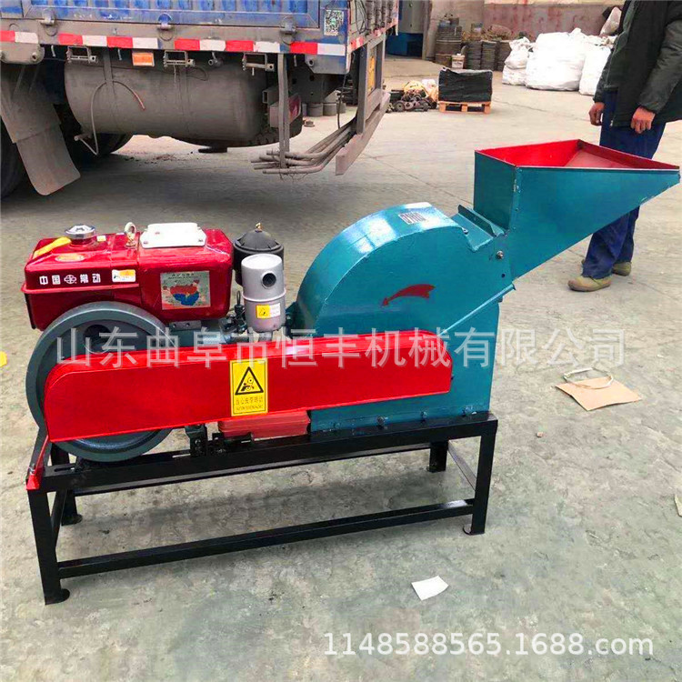 Diesel powered hammer mill grain bean cake feed mill hammer corncob Mill