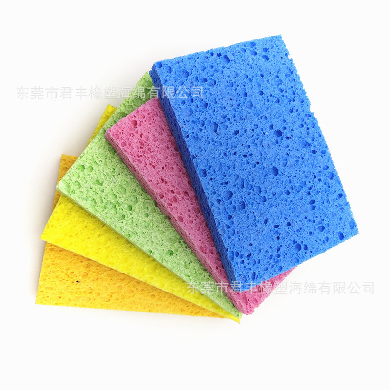 厂家定做 10mm电子工业用吸水海绵片 长方形压缩木浆棉