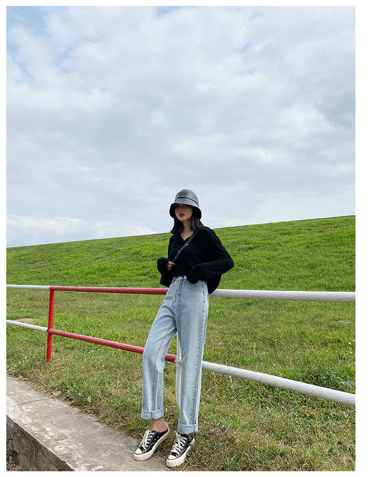 Pantalon léger femme en cow-boy - Ref 3429996 Image 12