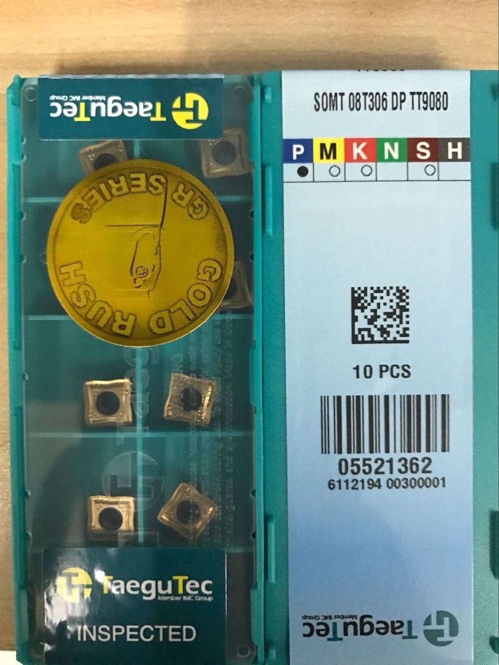 韩国特固克Taegutec数控刀片 SOMT08T306DP TT9080现货