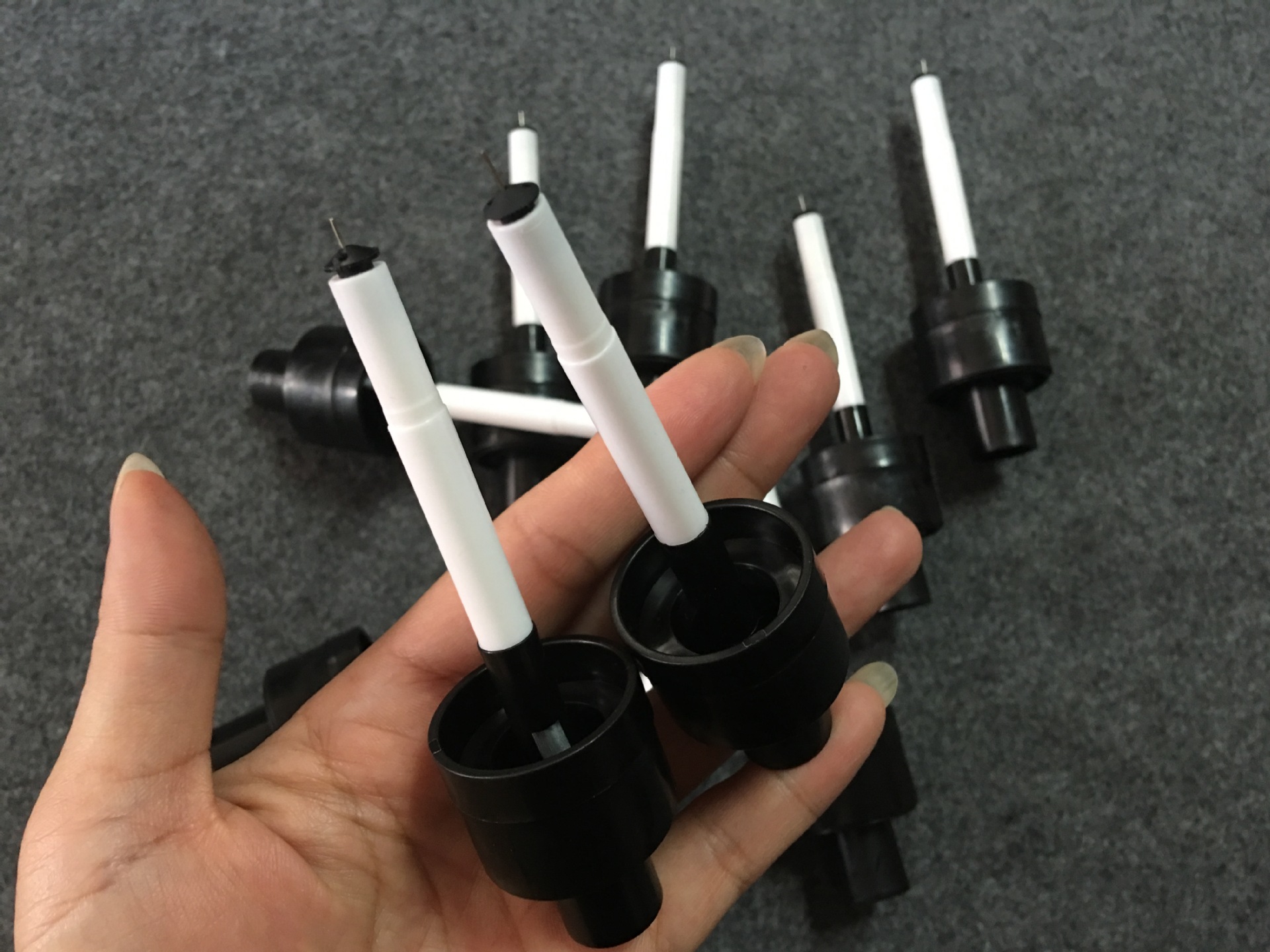 手动喷枪配件，静电喷粉枪，粉末喷枪配件。