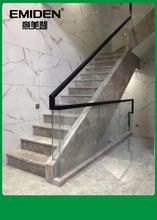 大理石楼梯玻璃扶手厂家上门定制