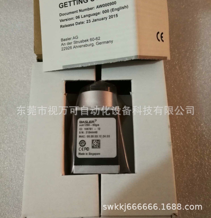 acA1280-60gm 供应全新BASLER巴斯勒工业影像摄像头视觉130万相机