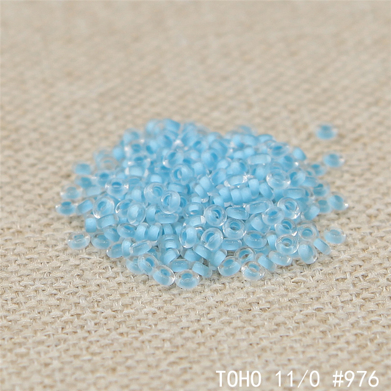 日本进口玻璃米珠TOHO东宝11/0甜甜圈系列散珠手工DIY饰品配件10g详情图4