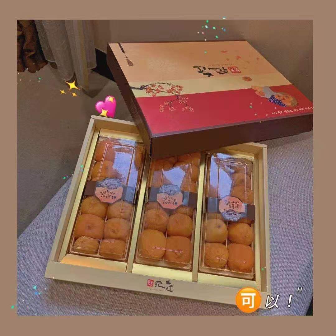 柿饼微商爆款韩国包装吊柿饼可代发货数十款韩国包装可选择|ru