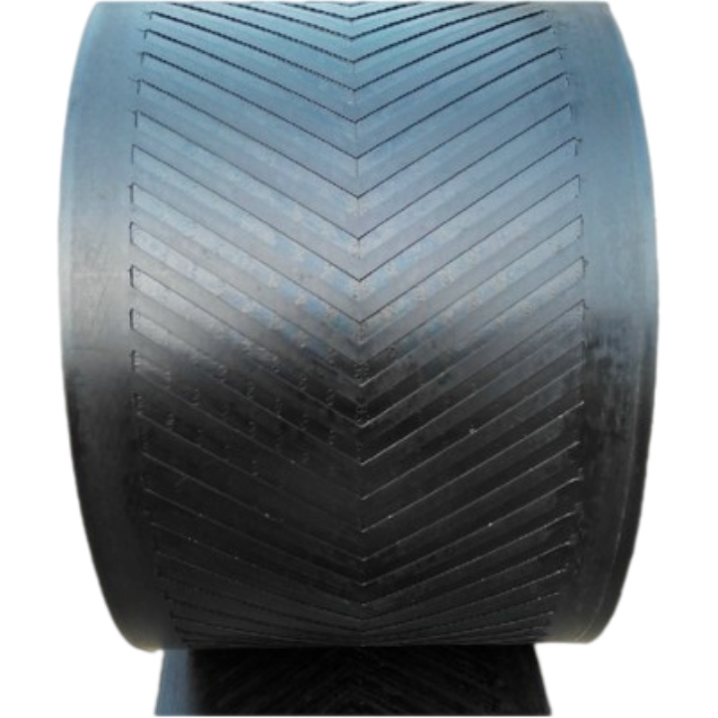 支持定制人字形橡胶带 工艺精良输送带 诚招代理大倾角输送带