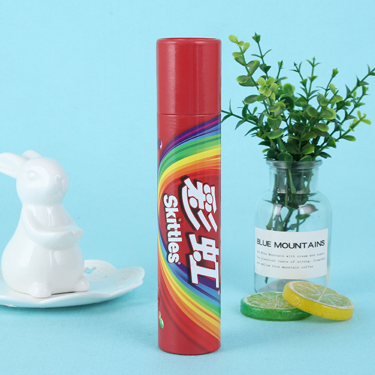 牛皮纸包装纸管纸筒定制烫金彩印天地盖圆筒食品茶叶纸罐定做logo