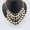 Fashionable necklace from pearl, European style