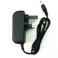 British standard 12V1A power adapter LED lamp switch monitoring power supply Telecom attendance machine router power supply