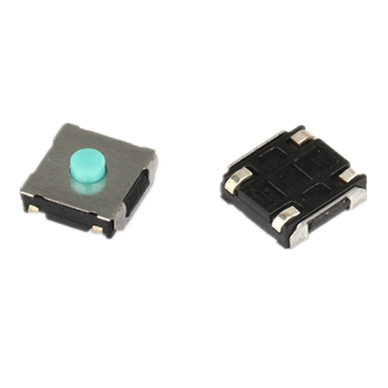 6.2*6.2*2.5包脚小孔硅胶柄轻触开关.四脚平贴翘脚贴片软柄按键