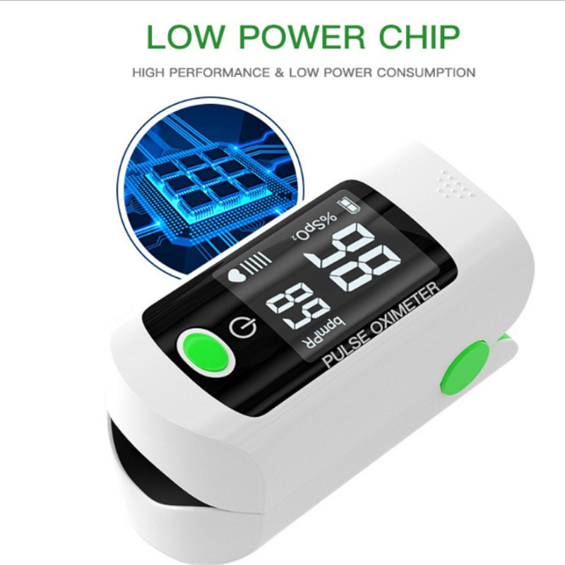 Oxímetro de pulso, medidor de saturación de oxígeno y frecuencia cardíaca, dispositivo portátil