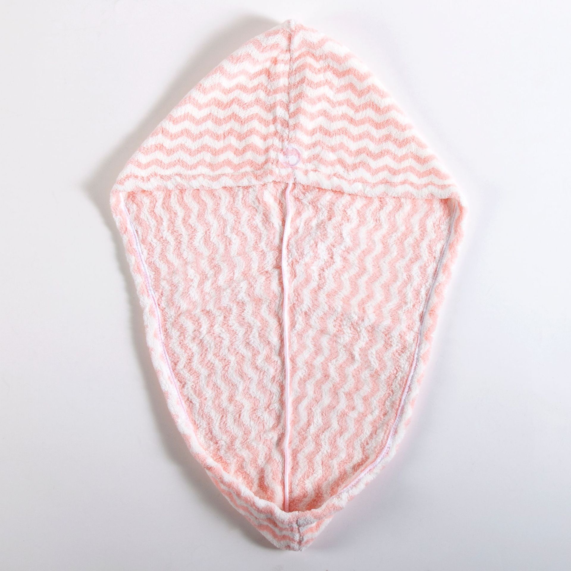 珊瑚绒水纹干发巾