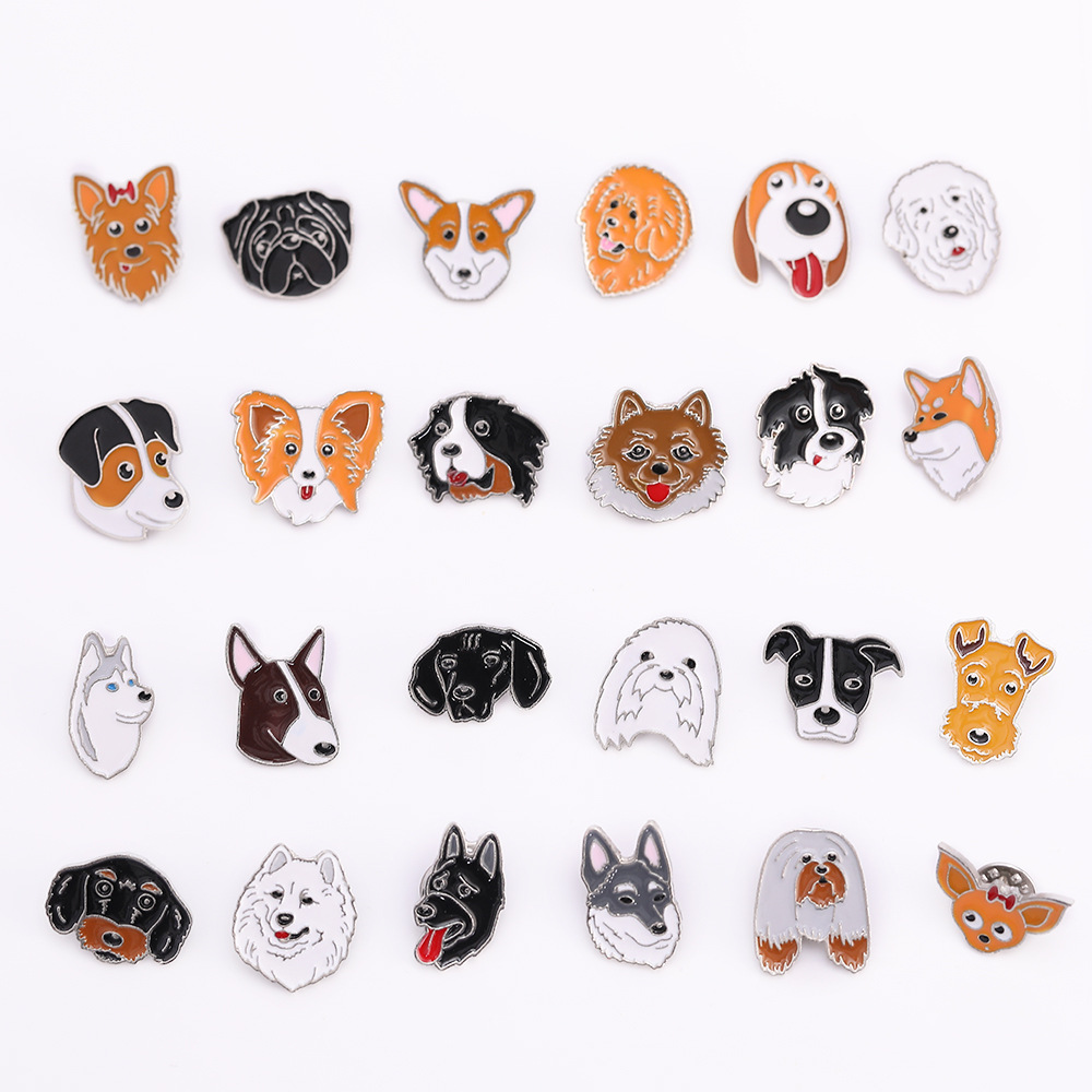Animal Pattern Unisex Gender Simple Style Pin Animal Alloy Enamel Unisex Brooches
