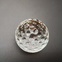 K9水晶球玻璃球高爾夫球工藝品擺件輕奢家居水晶擺件廠家直銷