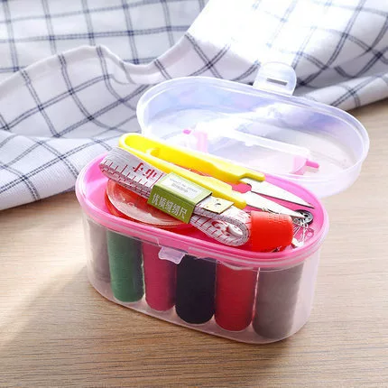 Portable household needle line box girl set sewing sewing needle cable bag 10 -piece set of needle cable
