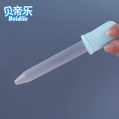 Manufacturer supplies silicone dropper medicine dispenser, baby medicine feeder with scale, dropper type medicine feeder with spoon