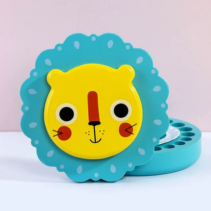 Коробка для хранения молочных зубов ребенка для мальчиков и девочек, сувенирная коробка