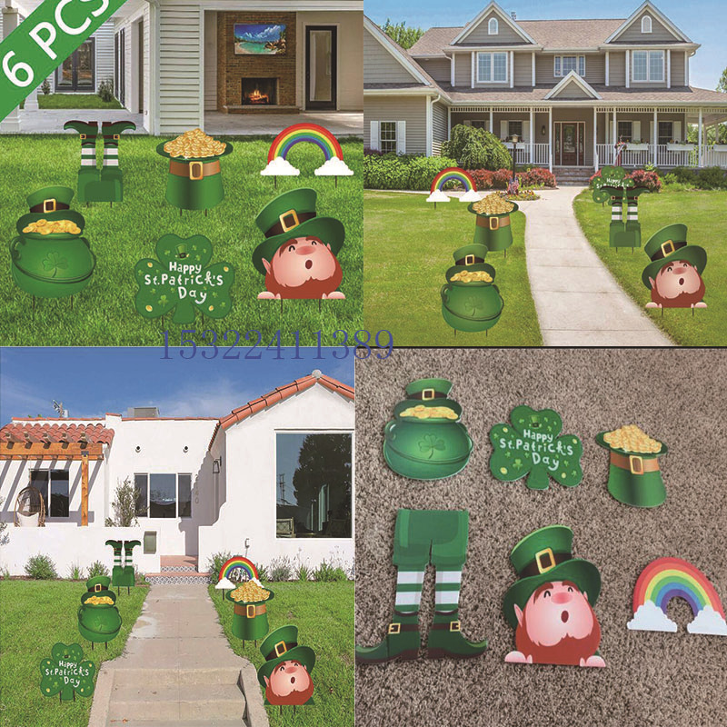 低价供应深圳广州环保出口塑料瓦楞中空板户外草地地插牌