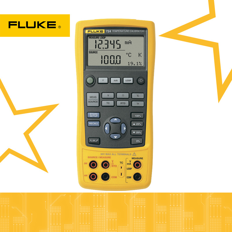 福禄克 Fluke 724 多功能手持校准器 4-20mA信号发生器