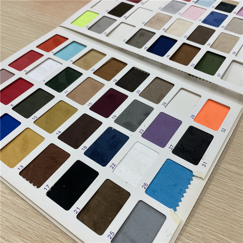 现货 卡卡绒 麂皮绒布料 鸡皮绒 时装女装大衣手机套箱包鞋材面料