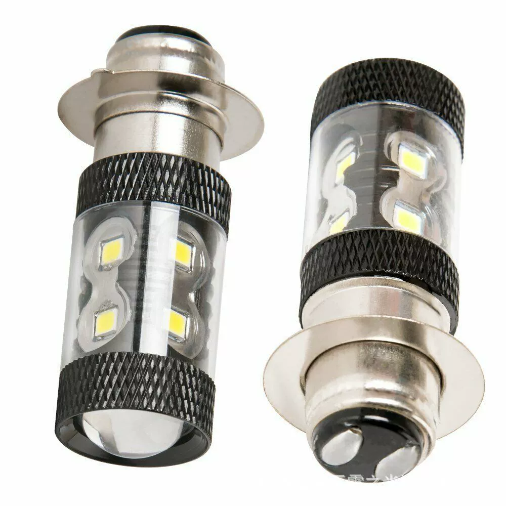 Высокая яркость 50W H6/P15D 10 SMD мотоциклетная фара, Yamaha H6M мотоциклетный фонарь, высокий световой поток