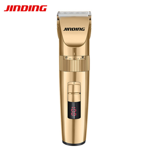 Gold medal factory direct sale electric hair clipper ceramic blade electric razor rechargeable adult home digital hair cutter