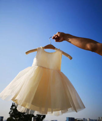 朵朵公主新款童装儿童礼服连衣裙表演公主裙露背裙