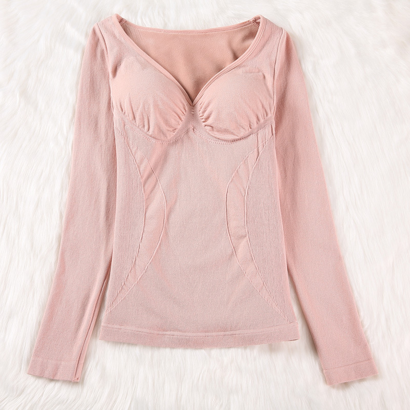 Demi-season keep warm fleece underwear