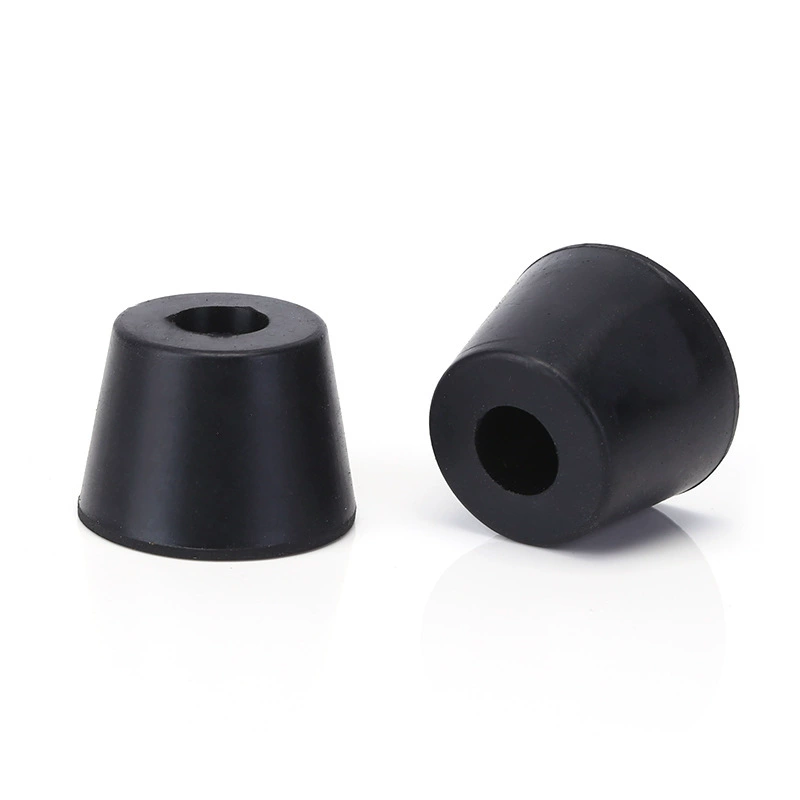 Mechanical rubber non-slip shockproof round silicone doormat