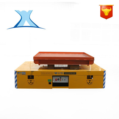 百特智能低平板运输车报价升降平台车 铸件运输无轨电动平车|ru