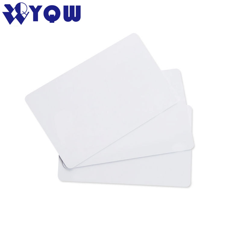 PVC喷墨白卡TK4100芯片卡PVC工作证小区门禁卡非接触式复旦IC白卡