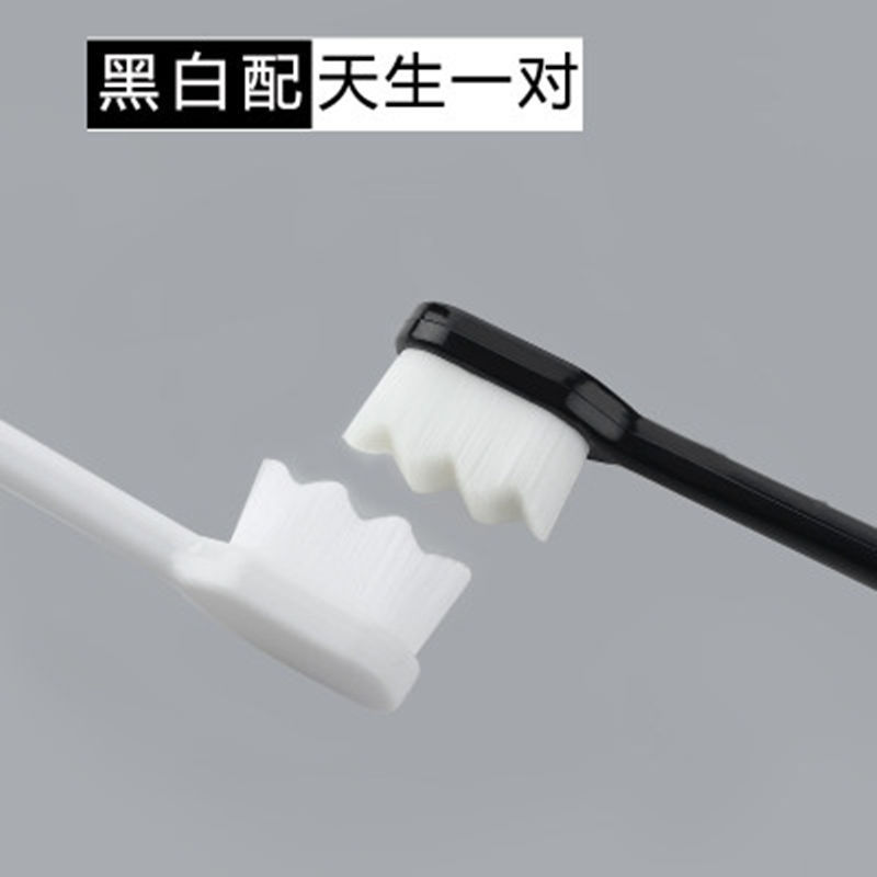 Explosive money toothbrush pregnant woman The month currency adult Manual Soft fur Bamboo charcoal wave toothbrush