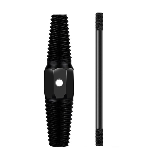 Cross-border water pipe broken wire extractor double-head thread tool tap screw extractor wholesale anti-tooth repair tap