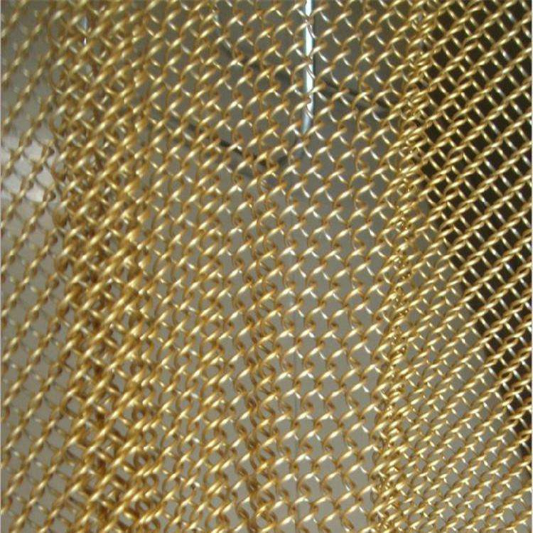 Origin supply supply Aluminum alloy wire hotel Restaurant decorate Metal Net curtain Partition decoration net