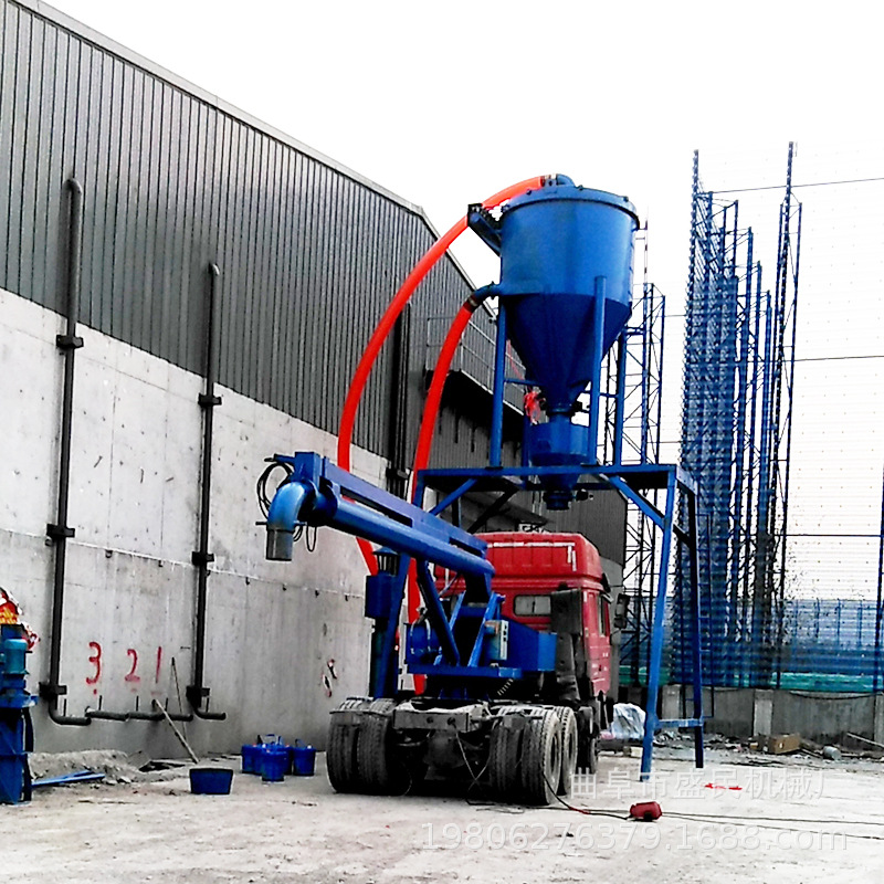江苏环保型吸灰装车机粉煤灰气力输送机粉煤灰装车设备