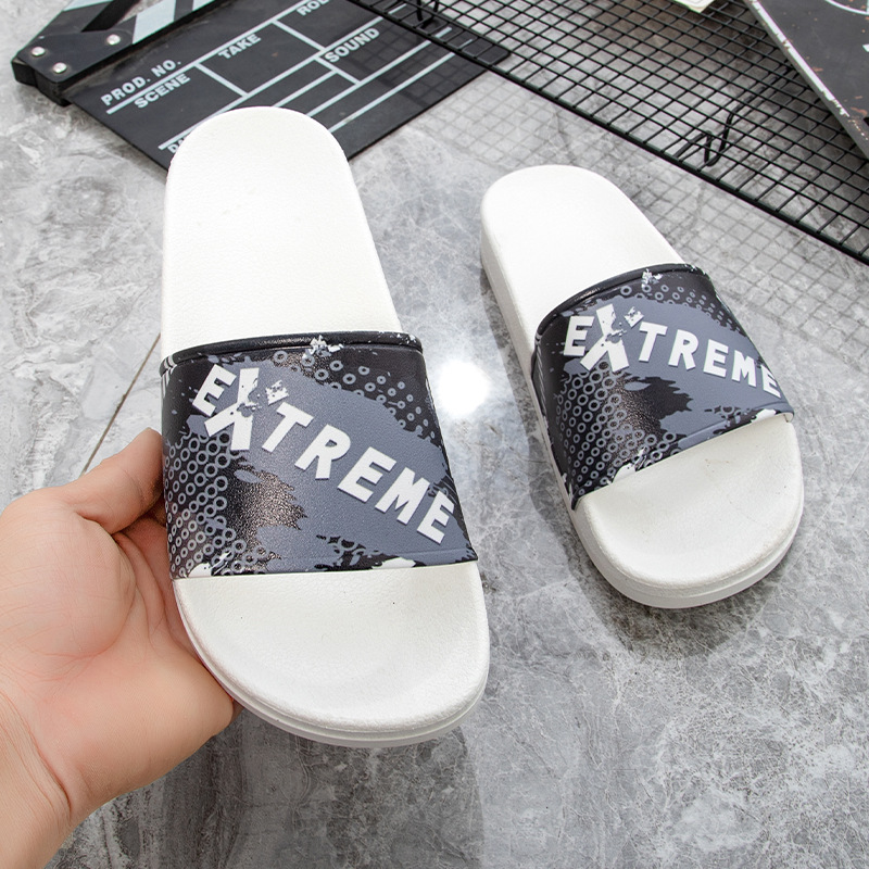 New summer slippers Korean couple plasti...